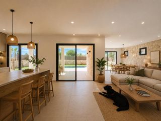Casa  Des pins de na mossa. Villa contemporánea en cala llombards