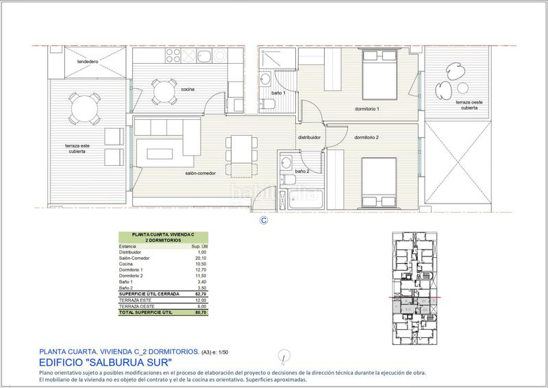 Foto 037d55d8-a051-4da3-9f1f-b1f9f471187c. Etagenwohnung 81m<sup>2</sup> in las neveras kalea 2 in Salburua - Arantzabela Vitoria - Gasteiz
