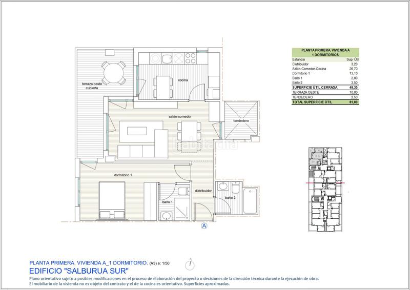 Foto 6a31652c-30be-4ebf-b2f3-192034706ecd. Flat 62m<sup>2</sup> in las neveras kalea 2 in Salburua - Arantzabela Vitoria - Gasteiz