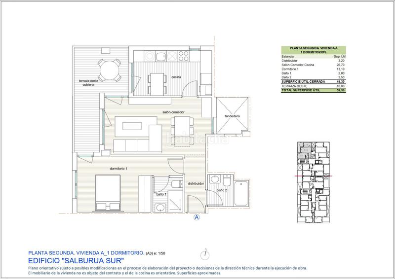 Foto 8e129c1f-7da9-4e44-8bc4-086dbff335e0. Flat 59m<sup>2</sup> in las neveras kalea 2 in Salburua - Arantzabela Vitoria - Gasteiz