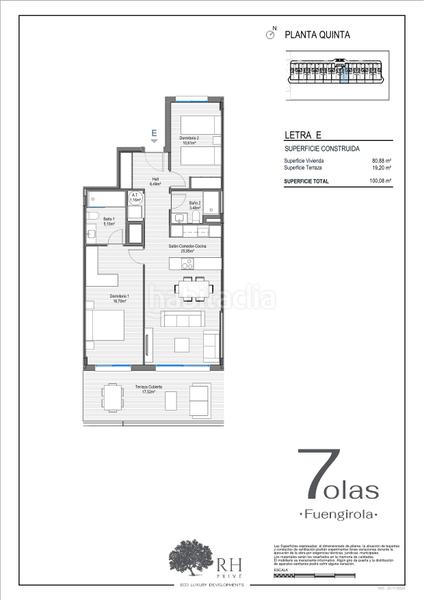 Foto 965b31dc-4fe6-4891-a302-08f0b9eb59f5. Apartament 99m<sup>2</sup> amb aparcament piscina a Los Boliches Fuengirola