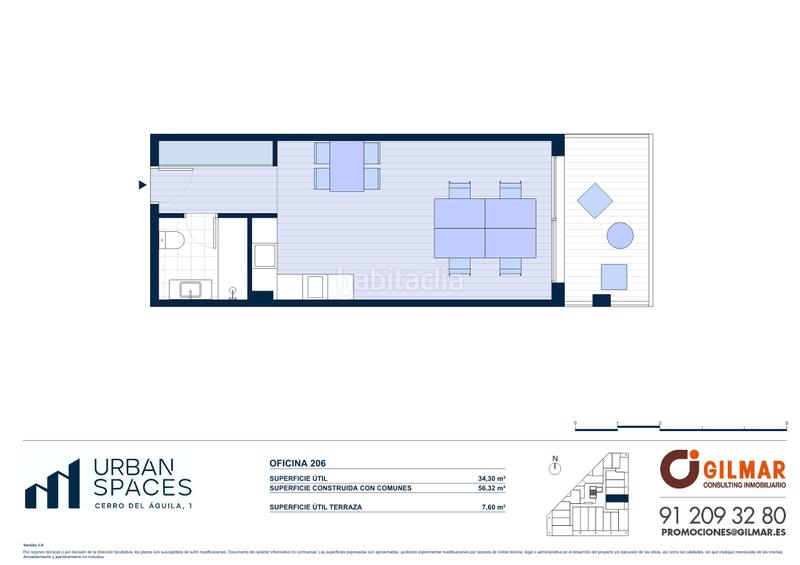 Foto 100485bf-f3a1-47a6-bfc7-7197bd3a5b87. Loft 56m<sup>2</sup> in avenida del cerro del águila 1 in Polígono Industrial Sur San Sebastián de los Reyes