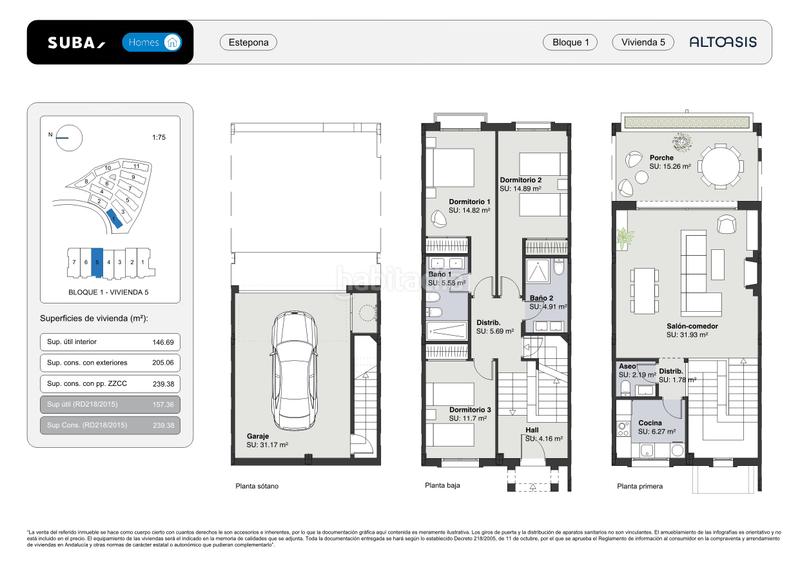 Foto 181edda5-c35a-47e1-8dba-a4feccc6cdbd. Semi detached house 239m<sup>2</sup> with parking pool in Valle Romano Golf Estepona