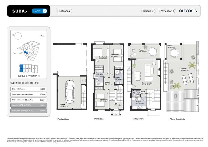 Foto 7f07cfb1-281b-41b1-a87c-93a638ffde8d. Semi detached house 255m<sup>2</sup> with parking pool in Valle Romano Golf Estepona
