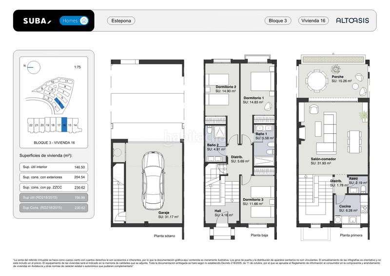 Foto 0ec8e5a9-dbcc-4d73-97ae-67617bd83d75. Casa a schiera 230m<sup>2</sup> con parcheggio piscina in Valle Romano Golf Estepona