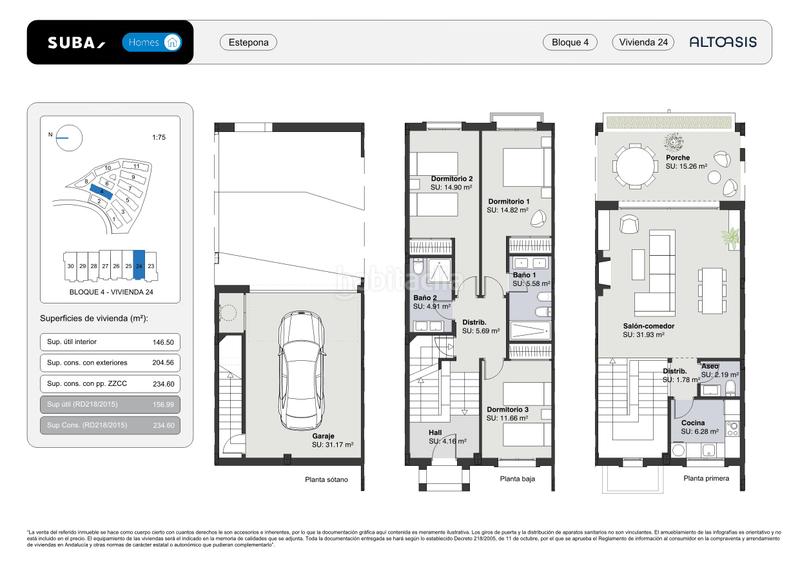 Foto 5b14af15-f1b0-4355-88ac-011d4b003dc7. Casa a schiera 234m<sup>2</sup> con parcheggio piscina in Valle Romano Golf Estepona