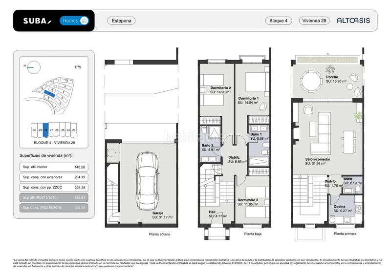 Foto 152dcbb1-4c30-428a-a1c9-3d2c139cb375. Casa adossada 234m<sup>2</sup> amb aparcament piscina a Valle Romano Golf Estepona