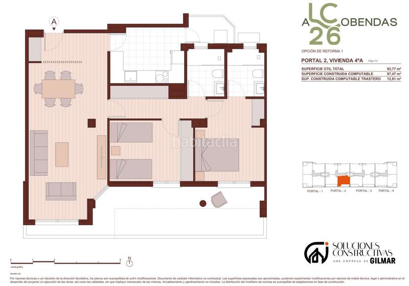 Foto 3c2789d5-d53a-4732-b6c3-3cf6f2403358. Appartement 97m<sup>2</sup> dans calle de francisco largo caballero 26 dans Alcobendas