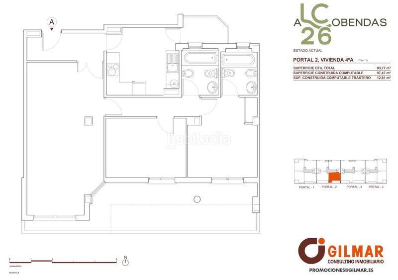 Foto 5819ad45-c52c-47cb-a51f-c30b4237ccc3. Appartement 97m<sup>2</sup> dans calle de francisco largo caballero 26 dans Alcobendas