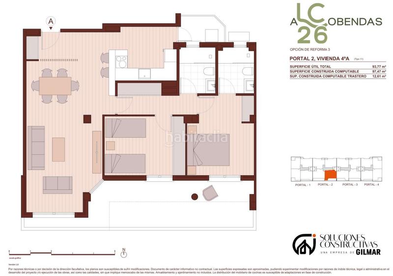Foto a6fd845e-db71-4722-9630-0f4c9076561e. Appartement 97m<sup>2</sup> dans calle de francisco largo caballero 26 dans Alcobendas
