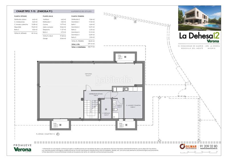 Foto 74231205-ef27-4190-ae4d-0832e8e14596. Chalet 366m<sup>2</sup> avec chauffage parking piscine dans Valdecabañas Boadilla del Monte
