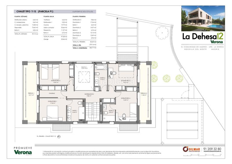 Foto ebb9269d-1cc7-48e7-9cbb-9b92ab1a4a04. Chalet 366m<sup>2</sup> en Valdecabañas Boadilla del Monte