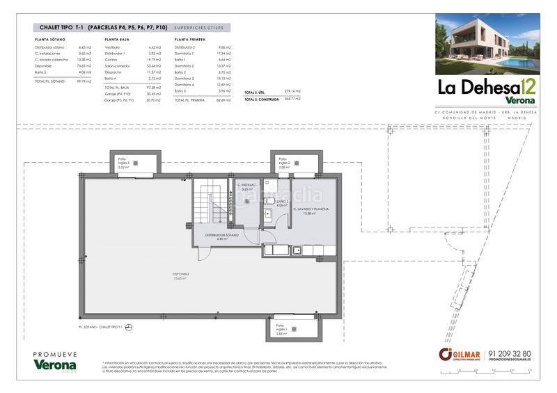 Foto 74a4a281-291b-4554-b680-5462023e709a. Chalet 366m<sup>2</sup> with heating parking pool in Valdecabañas Boadilla del Monte