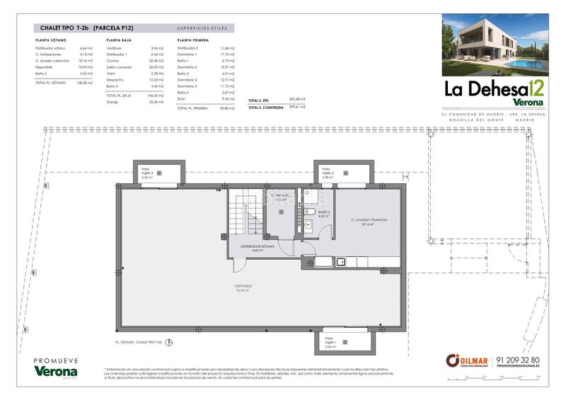 Foto a8dd9119-00ef-45db-a073-e39a56be223f. Chalet 399m<sup>2</sup> con riscaldamento parcheggio piscina in Valdecabañas Boadilla del Monte