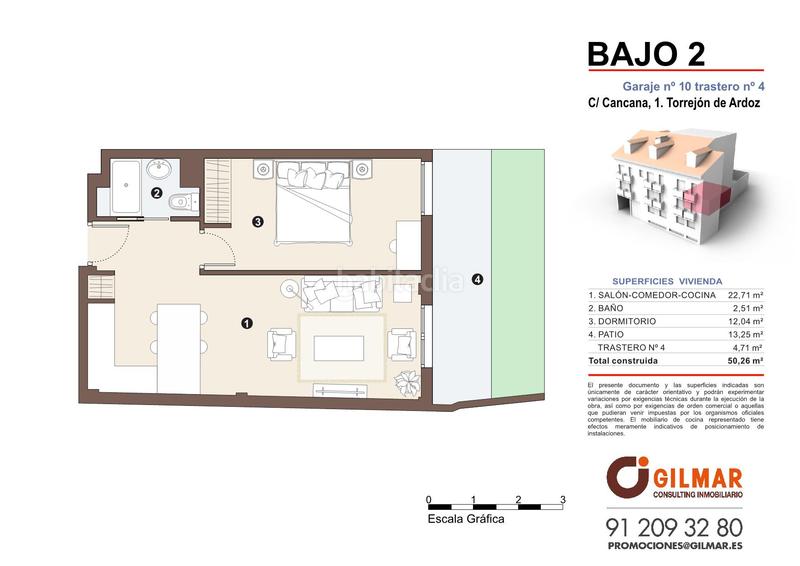 Foto c1c43da0-9b7b-4017-8603-7625bf4049c7. Erdgeschoss 50m<sup>2</sup> in calle cancana 1 in Centro Torrejón de Ardoz