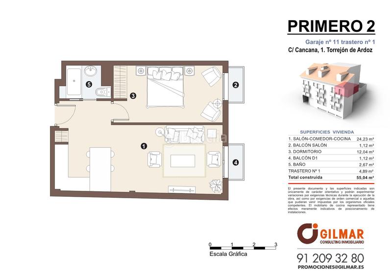 Foto fb339ac4-9dbf-47bf-852a-4a084465bddb. Appartement 55m<sup>2</sup> dans calle cancana 1 dans Centro Torrejón de Ardoz