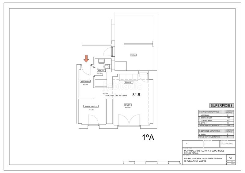 Foto 7c1857f1-66ac-46c3-9e55-5a31ef88ff00. Pis 65m<sup>2</sup> a Ventas Madrid