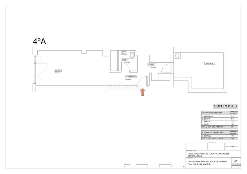 Foto 26f5e136-cf01-4783-9ac9-bd45c6a59fc9. Studio 65m<sup>2</sup> dans Ventas Madrid
