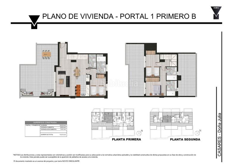 Foto a6450b96-cf38-419d-8bee-a28babe9ed31. Penthouse 136m<sup>2</sup> with heating pool in Doña Julia Golf Casares