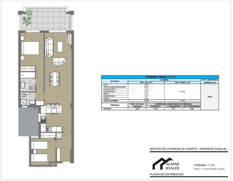 Foto eef75144-7979-4a26-9128-12acef79f316. Appartement avec parking dans Ayamonte ciudad Ayamonte