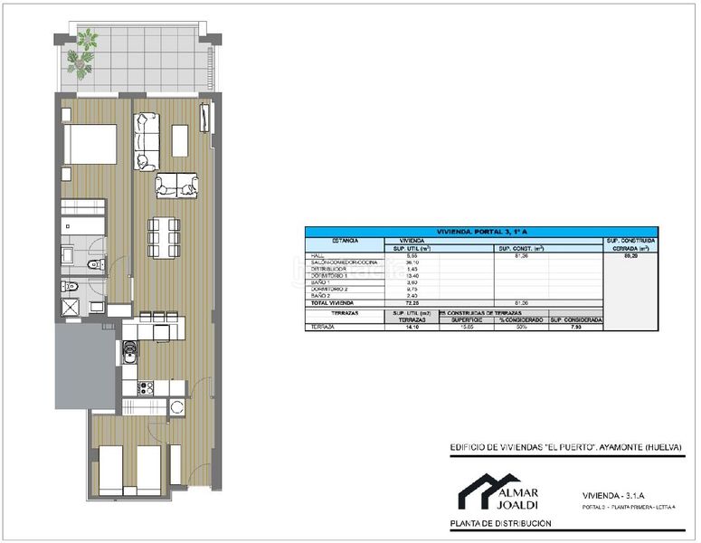 Foto 97f0746a-0ec4-43ac-99e4-282d3f6f91cf. Appartement avec parking dans Ayamonte ciudad Ayamonte