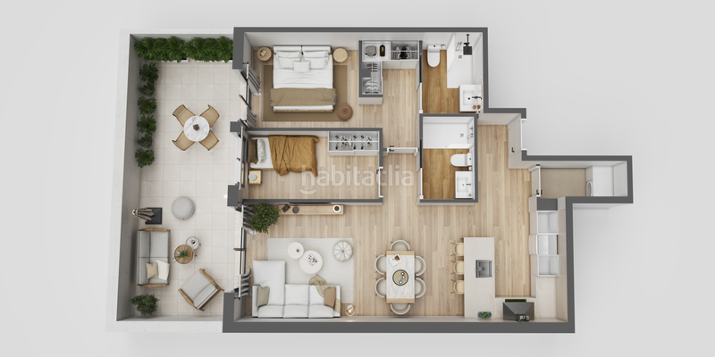 Foto 066fc092-6e45-4ad3-af73-3b1a139aa9ff. Piso en Congost Granollers