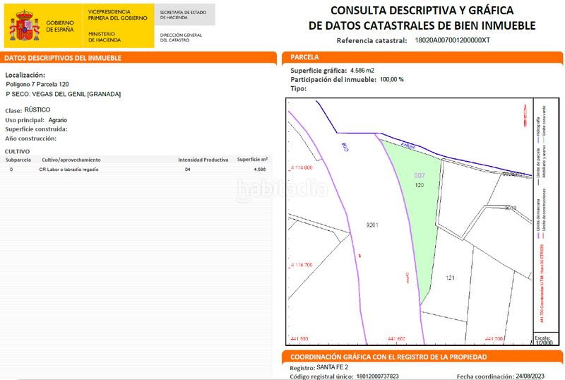 Foto d899118c-5641-446c-840c-38bb68a15458. Finca rústica a Purchil Vegas del Genil