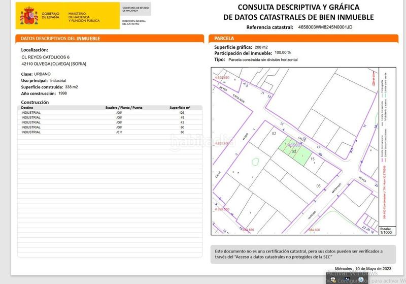 Foto a16f3b3f-0574-4e1d-b30f-1a43a82fa52d. Nau industrial a Ólvega