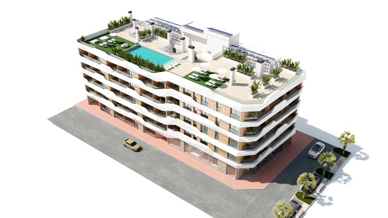 Foto 15b4e97b-1438-418e-ac95-1edbe0c5d71a. Promoció Edificio OLAS a Guardamar del Segura. Habitatges d´obra nova