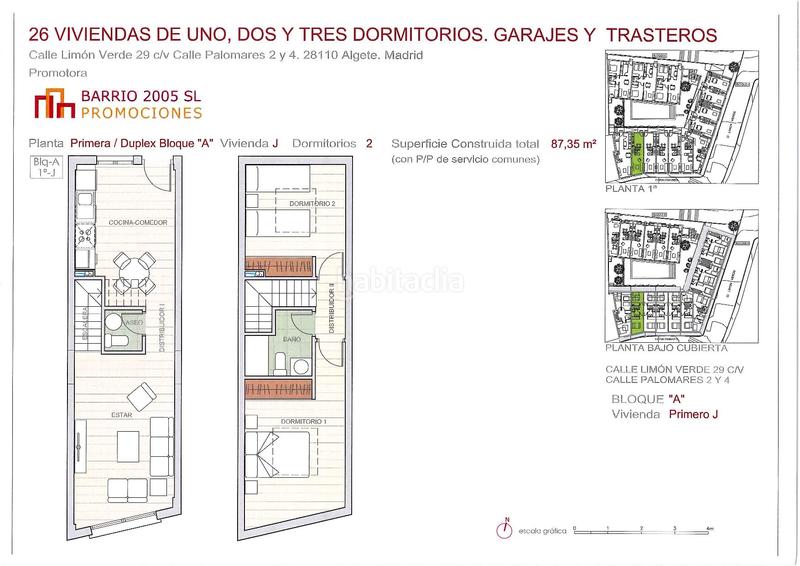 Foto e650fb43-60ee-4689-b637-60ce74be982d. Duplex 87m<sup>2</sup> dans calle limón verde 29 dans Algete centro Algete