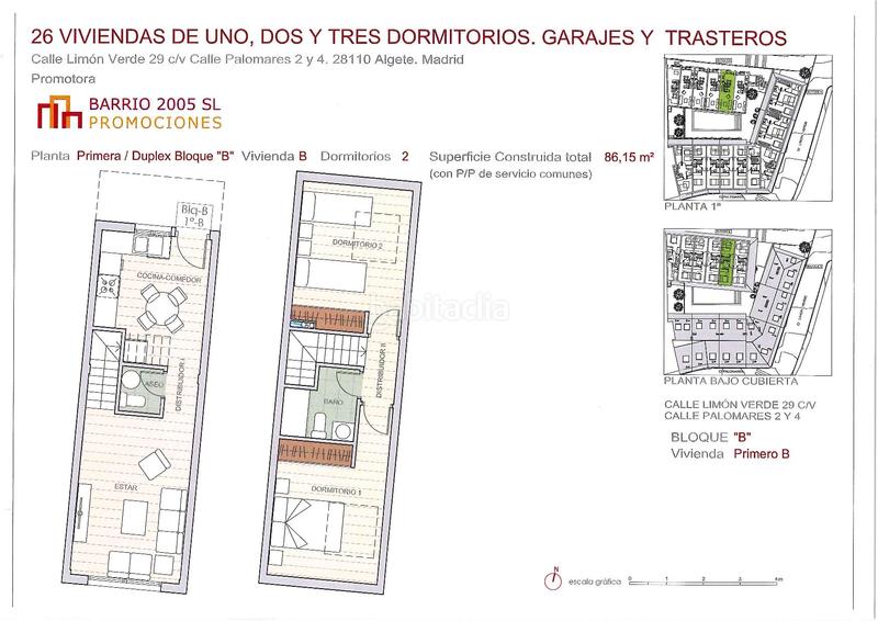 Foto 7b0d71aa-2d40-401b-b20e-901847a2ebb2. Duplex 86m<sup>2</sup> dans calle limón verde 29 dans Algete centro Algete