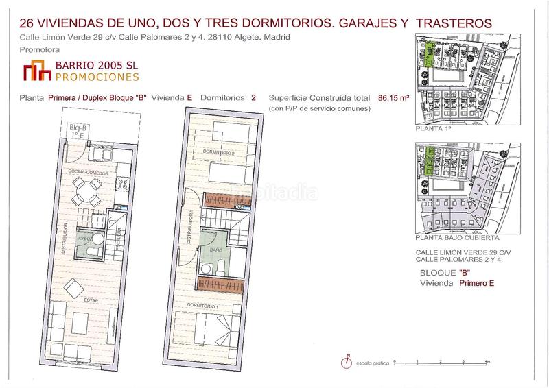 Foto 0e0f4cee-46b3-460a-8d58-0df27421b40c. Duplex 86m<sup>2</sup> dans calle limón verde 29 dans Algete centro Algete