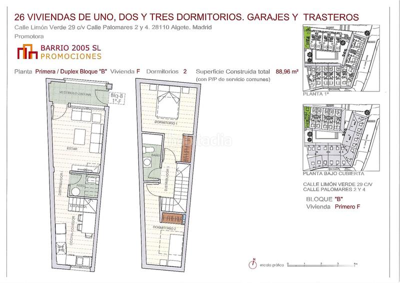 Foto 41650324-39af-4ff3-8d8d-12b7d444582d. Dúplex 88m<sup>2</sup> a calle limón verde 29 a Algete centro Algete