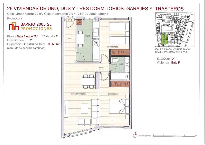 Foto aee2342f-0037-4cc0-bf97-4608b7b5b77c. Ground floor 91m<sup>2</sup> in calle limón verde 29 in Algete centro Algete