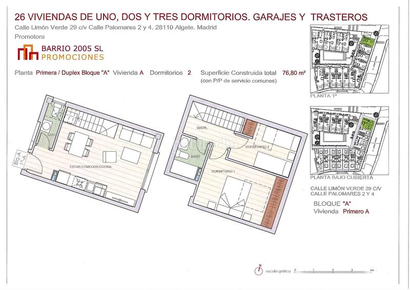 Foto a84404d1-94ba-437d-a1e3-3a851c422ec4. Dúplex 76m<sup>2</sup> en calle limón verde 29 en Algete centro Algete