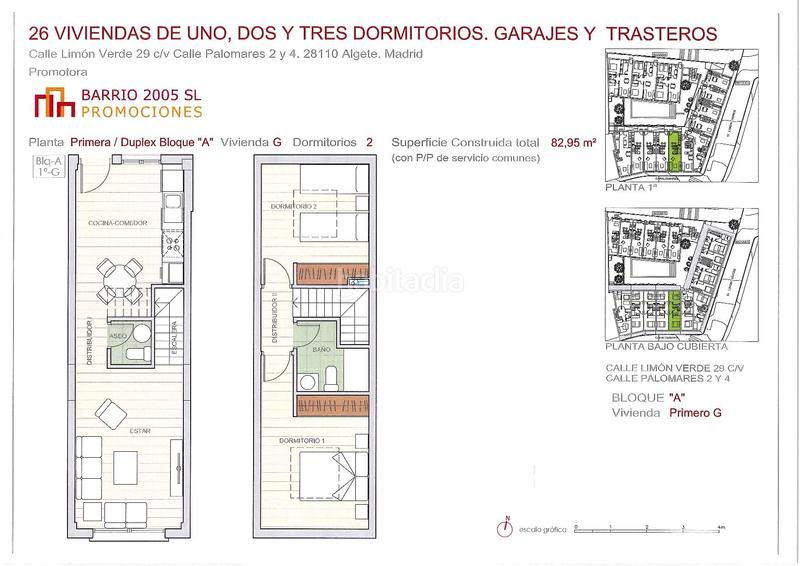 Foto 78ce4973-051f-4c41-b1bc-b8cdfe27e940. Dúplex 82m<sup>2</sup> en calle limón verde 29 en Algete centro Algete