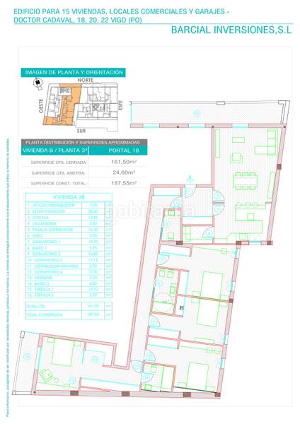 Foto a93b6a48-1139-4944-ba52-5eab80aff8bb. Appartement 187m<sup>2</sup> dans rúa do doutor cadaval 18 dans Centro - Areal Vigo