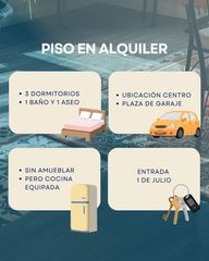 Location Appartement à Casco Antiguo. Amplio piso en el centro de badajoz!
