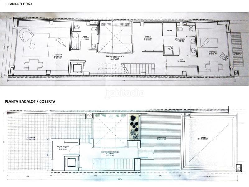 Foto b28da08a-9542-48e8-9e17-ee89141110d2. Reihenhaus mit kamin parking pool in Sant Andreu de Palomar Barcelona