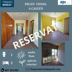 Appartement à Callús. Piso muy luminoso y con vistas en venta