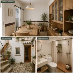Casa adossada a Sant Vicenç de Castellet