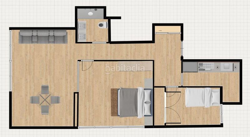 Foto d9c651f5-49e8-4f5d-89e1-587810bf0f1d. Flat with heating parking in Centre Lloret de Mar