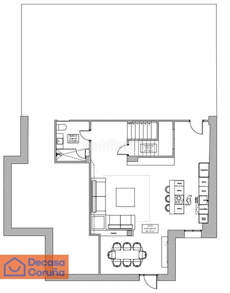 Foto 2c90adf0-9634-4408-b01c-4eea6d478c77. Xalet amb calefacció aparcament piscina a Elviña - A Zapateira Coruña (A)
