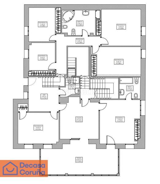 Foto 88d70f7e-6ad7-4964-9f9b-1edb97d3ca2a. Xalet amb calefacció aparcament piscina a Elviña - A Zapateira Coruña (A)