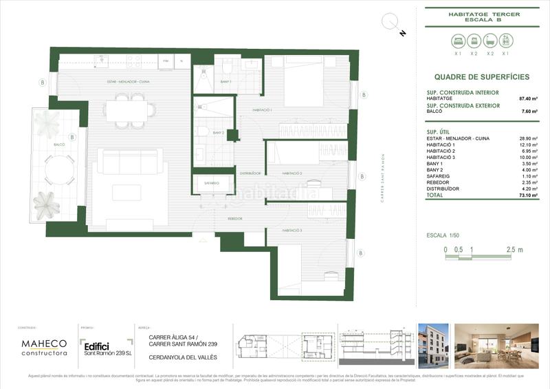 Foto bc6a9c2f-cf69-4d49-b768-66410b1f2156. Appartamento 85m<sup>2</sup> in carrer de sant ramon 239 in Sant Ramón Cerdanyola del Vallès