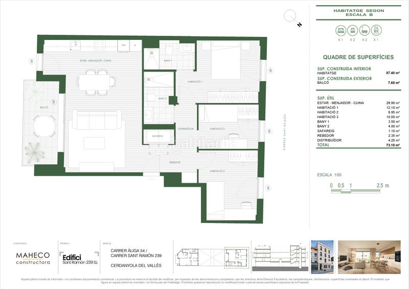 Foto b9715bcf-1ce5-448e-b86b-49a4c10817e5. Appartamento 60m<sup>2</sup> in carrer de sant ramon 239 in Sant Ramón Cerdanyola del Vallès