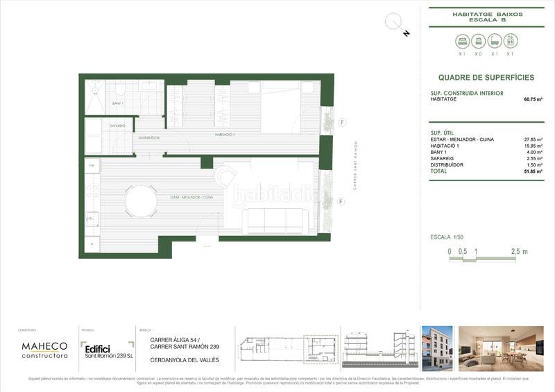 Foto e87f06bd-4ccd-4598-9872-e5c04e115e1b. Appartamento 60m<sup>2</sup> in carrer de sant ramon 239 in Sant Ramón Cerdanyola del Vallès