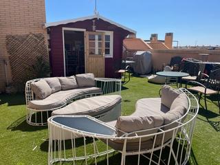 Location Attique  Carrer poeta llombart. Ático en canet de berenguer – terraza con vistas y piscina comun