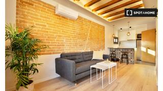 Rent Flat in El Poble Sec - Parc de Montjuïc. Estudio en alquiler en el poble sec, barcelona