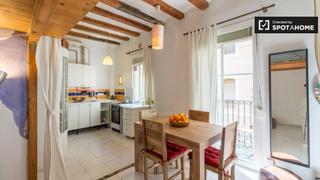 Alquiler Piso en Barceloneta. Funky apartamento de 1 dormitorio en alquiler en la barceloneta